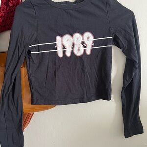 Taylor Swift Charcoal 1989 Graphic Tee